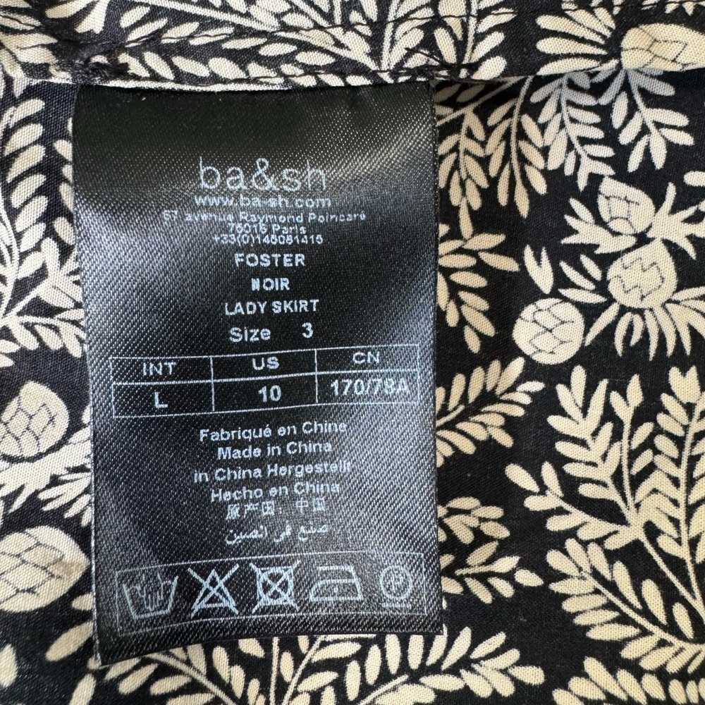 Ba&Sh Lupe Women’s Foster Mini Skirt Size 3= US 10 - Picture 6 of 11